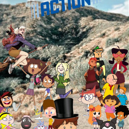 totaldrama totaldramaaction hollywood faketvshow unofficialcrossover freetoedit