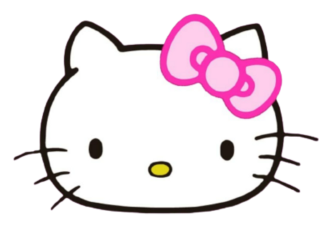 sanrio sanriocore sanrioaesthetic hellokitty hellokittyaesthetic hello kitty aesthetic softcore pink pinkcore cute girly head logo bow s kawaii freetoedit