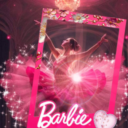 barbie barbiegirl pink rosa destellos brillos glittery barbieworld picsart freetoedit srcbarbiebooth barbiebooth