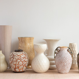 bowl vase ceramics pottery beige unsplash freetoedit