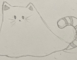freetoedit art doodle drawing pincel ghost cat