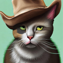freetoedit illustration elegant highlydetailed digitalpainting artstation conceptart smooth cat domesticcat pet animal