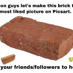 freetoedit popular brick funny lol haha yes