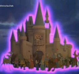 cartoon desenho animado castelo cute castle aura halo comoeliminarseuchefe filme fun freetoedit