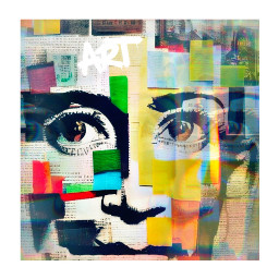 freetoedit art popart abstract colorful glitch heypicsart madewithpicsart picsarteffects fx stickers ai myedit becreative
