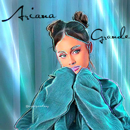 party arianagrande celebrity singer woman light filter remixme astroatic arianagrandeedit arianagrandeaesthetic pink blue asthetic replay replayit astheticreplay freetoedit