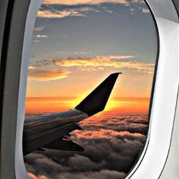 sunset airplane pcsummersunset summersunset