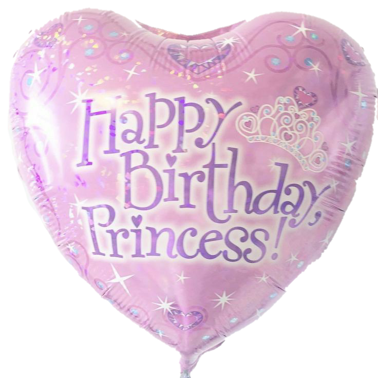 Happy Birthday Princess Pink Sticker By Bunnyconfetti